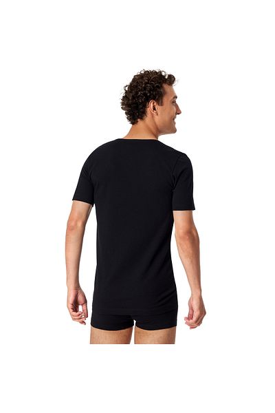 Schiesser Herren T-Shirt 4er Pack - Serie "95/5", V-Ausschnitt, S-4XL