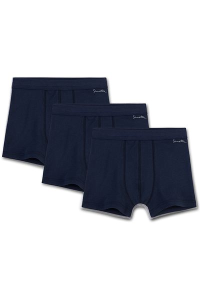 Sanetta Jungen Shorts 3er Pack - Pant, Unterhose, Organic Cotton, 104-176, einfarbig