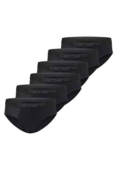 camano Herren Slips, 6er Pack - Comfort BCI Cotton, Unterhosen, Stretch Baumw...