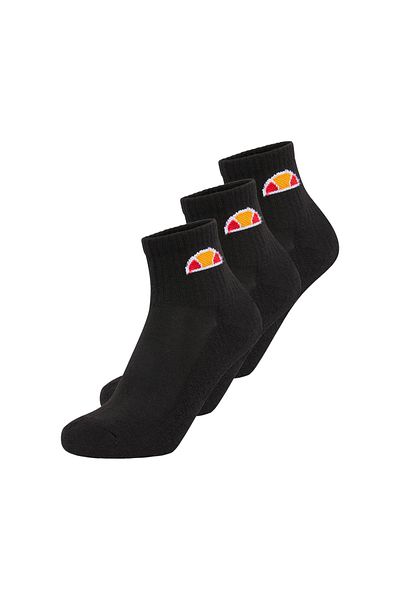 Ellesse Unisex Quarter Socken, 3 Paar - Tallo, Ankle Socks, Logo