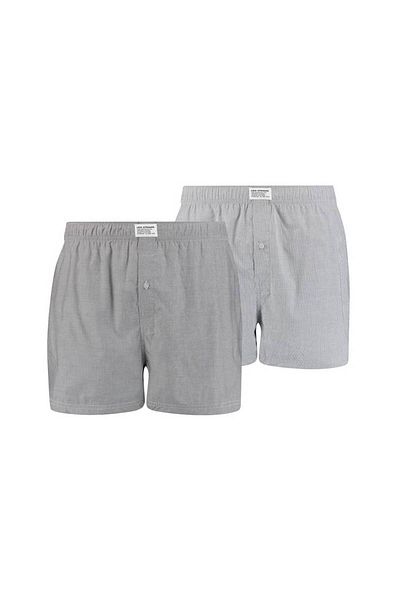 Levi's Herren Boxershorts, 4er Pack - Web-Shorts, Baumwolle, einfarbig