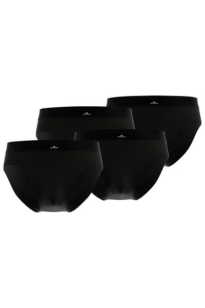 Götzburg GÖTZBURG Herren Slips, 4er Pack - X-lastic, Unterwäsche, Unterhosen, Logo, einfarbig