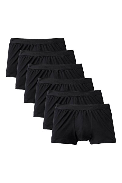 Calida Herren Boxershorts, 6er Pack - Benefit, Elastikbund, Single Jersey