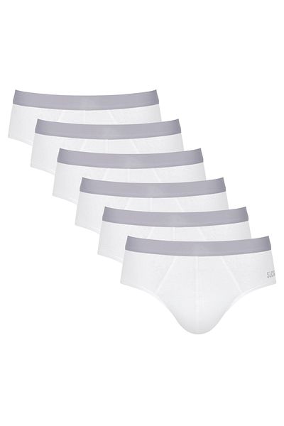 SLOGGI Herren Slips 6er Pack - Brief GO ABC 2.0, Unterhosen, Baumwolle