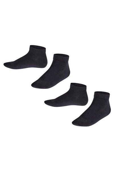 FALKE Kinder Sneakersocken, 2er Pack - Happy, Kurzsocken, einfarbig