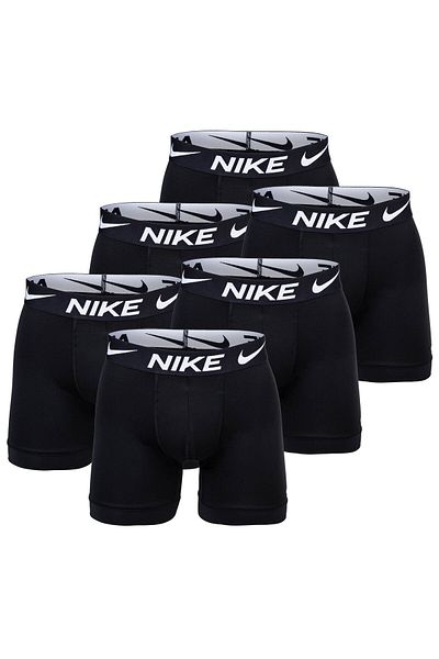 Nike Herren Boxer Shorts, 6er Pack - Boxer Briefs, Dri-Fit Micro, Logobund