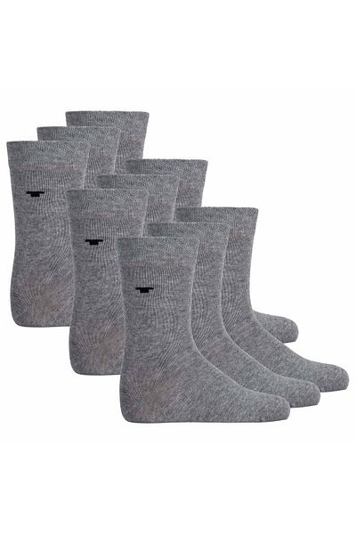 Tom Tailor Unisex Kinder Socken, 9er Pack - Strümpfe, Baumwolle, Logo, einfarbig
