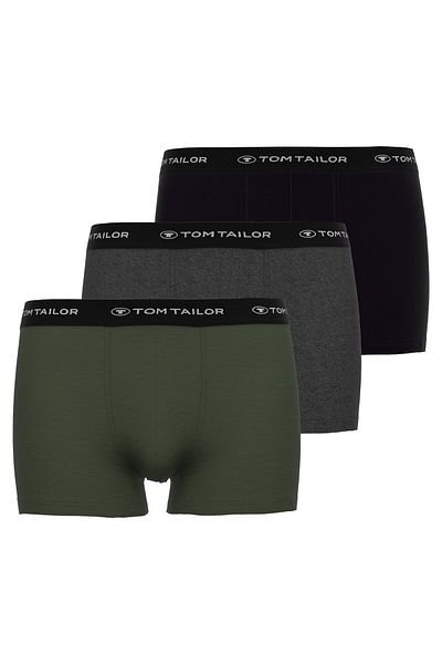 Ted Baker TOM TAILOR Herren Boxershorts, 3er Pack - Hip Pants, Buffer G4, Boxer Brief, Uni