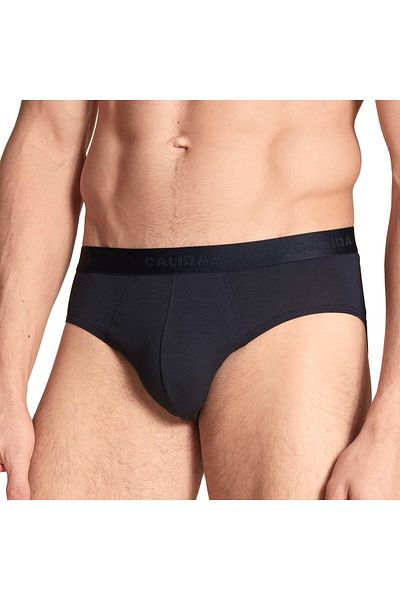 Calida Herren Slip, 3er Pack - Natural Benefit, Elastikbund, Single Jersey