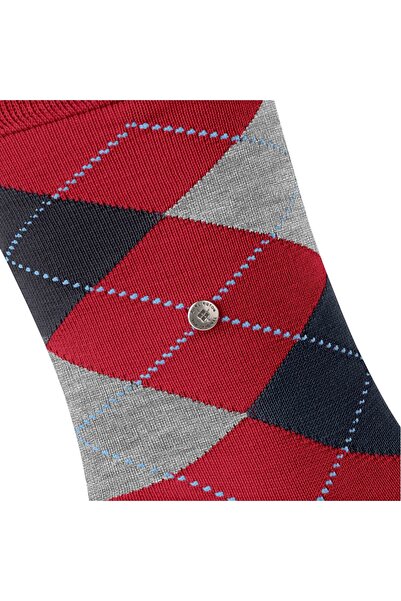 Burlington Herren Socken - Manchester, Rautenmuster, Bio-Baumwolle