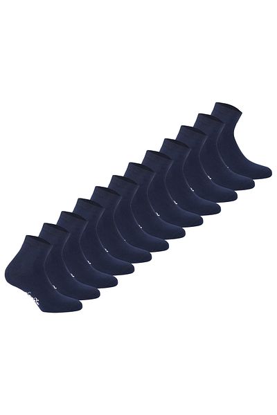 Diadora Unisex Socken, 12er Pack - Sportsocken, Baumwolle, Mehrfachpackung, Logo, einfarbig