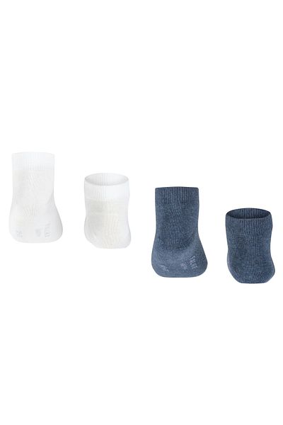 FALKE Kinder Sneakersocken, 2er Pack - Happy, Kurzsocken, einfarbig