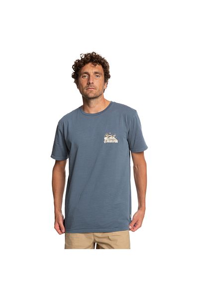 Quiksilver Navy Blue Men's T-Shirt - Enjoy Not Destroy