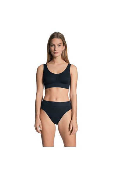Calida Damen Slip, 2er Pack - Elastic, High Waist, Softbund, Single Jersey