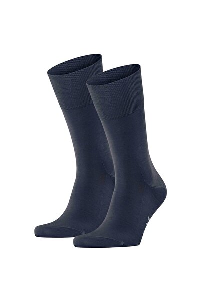 FALKE Herren Socken 2er Pack - Tiago, Strümpfe, Baumwolle, Logo, lang, einfarbig