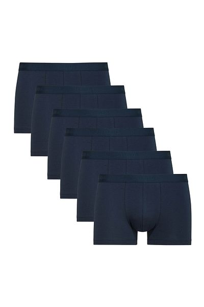 Calida Herren Boxershorts, 6er Pack - Natural Benefit, Elastikbund, Single Jersey