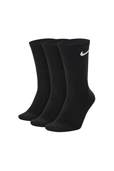 Nike Unisex Tennissocken, 3er-Pack – Gepolsterte Trainingssocken, einfarbig, ...