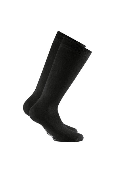 Rohner Basic Unisex Kniestrümpfe, 2er Pack - Cotton II Long, Socken, Baumwoll...