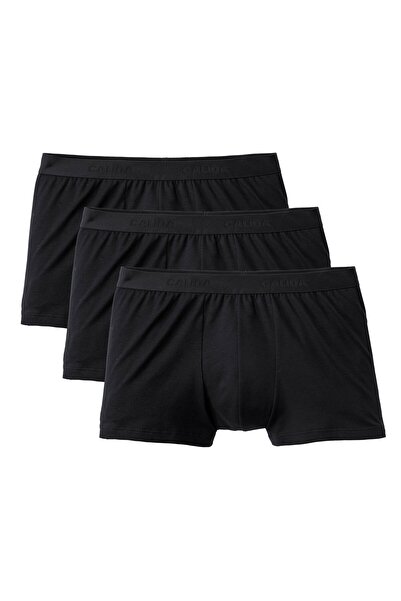Calida Herren Boxershorts, 3er Pack - Benefit, Elastikbund, Single Jersey