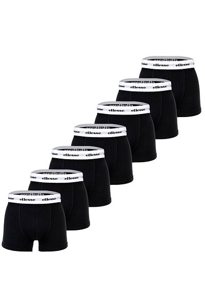 Ellesse Herren Boxer Shorts, 7er Pack - Scopello 7 Pack Boxer Shorts, Logo, Cotton Stretch