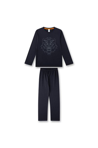 Sanetta Jungen Schlafanzug - Teens, lang, Nachtwäsche, Pyjama, Baumwolle