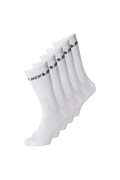 Jack & Jones JACK&JONES Kinder Tennissocken, 10er Pack - JACBASIC LOGO TENNISSOCK, Baumwollmischung, Logo