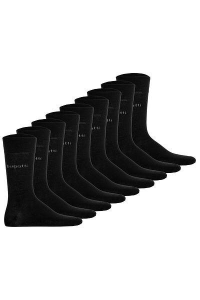 BUGATTI Herren Socken, 9er Pack - Socks Soft Cotton Uni Basic