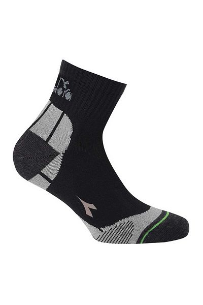 Diadora Unisex Quarter Sportsocken, 12er Pack - Socken, Logo, Muster