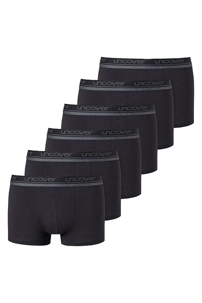uncover by Schiesser Herren Shorts 6er Pack - Serie "Uncover", Unterhose