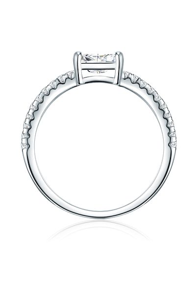Trilani Silberring Ring Sterling Silber Zirkonia weiß