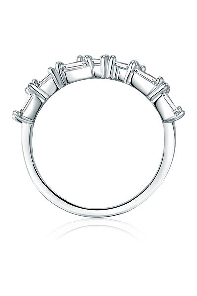 Trilani Silberring Ring Sterling Silber Zirkonia weiß