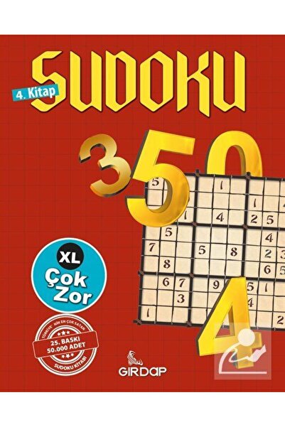 Girdap Kitap Sudoku 4 (ÇOK ZOR)