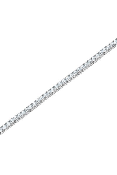 Trilani Silberkol bandı Kol Bandı Sterling Silber Zirkonia weiß