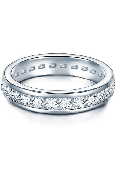 Trilani Silberring Ring Sterling Silber Zirkonia weiß