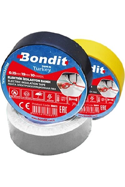 Bondit Bn11m Elektrik Bandı Karışık  Renk