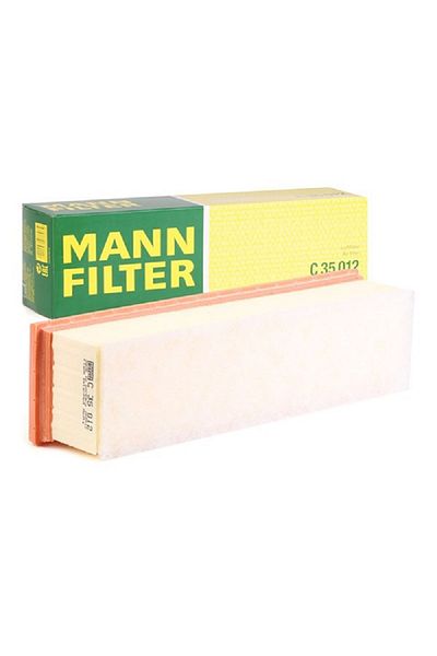 Mann Fılter Air Filter for Mercedes C-Class Saloon (W205) C 200 Bluetec 1.6 2014-2018 1598cm3 136 Hp