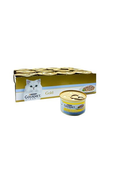 Gourmet Gold Ispanak Soslu Okyanus Balıklı 85g x12 Adet