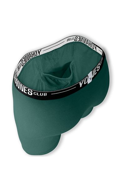 Yohannes Club YohannesClub Ανδρικό Μπόξερ - Ειδικό Πουγκί, Βαμβακερό, Πράσινο Ελιάς, Μονό