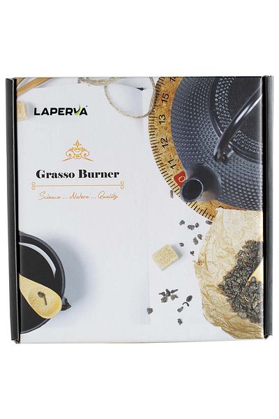 Laperva Grasso Burner Tea, Box Of 40 Tea Bags, Helps For Metabolism Booster,optimizing Fat Oxidation.
