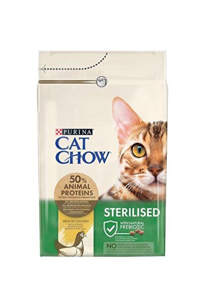 Cat Chow Purina Sterilised Tavuklu Yetişkin Kedi Maması 3 kg