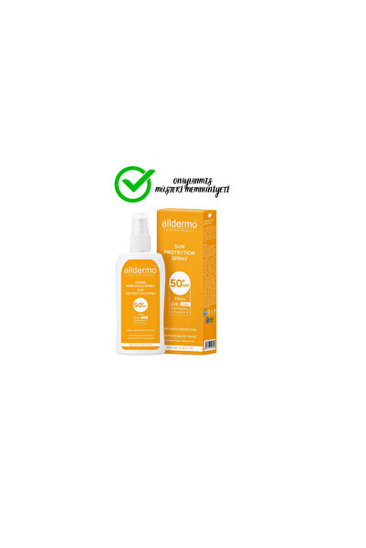 Alldermo Güneş Koruyucu Sprey Spf 50 200 ml