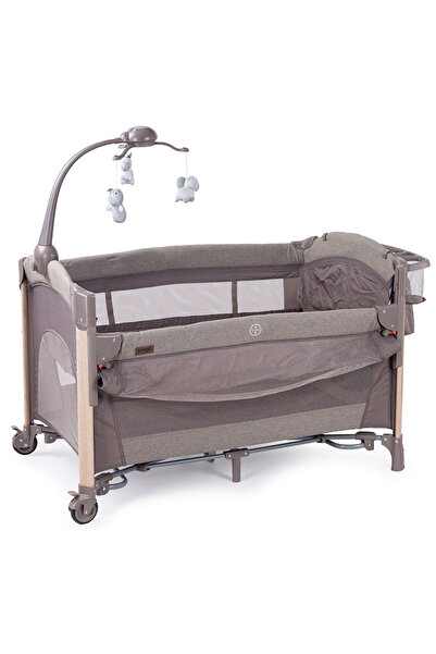 Prego Elips Plus Anne Yanı Oyun Parkı Beşik Park Yatak 70x120 Cm