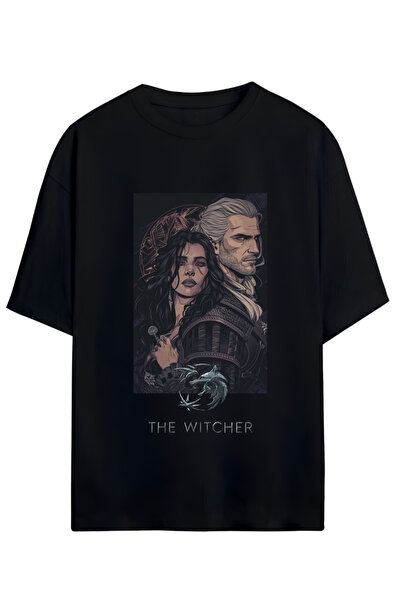 MAGORS TRIUC OVERSIZE UNISEX DIN BUMBAC PROiectat de THE WITCHER