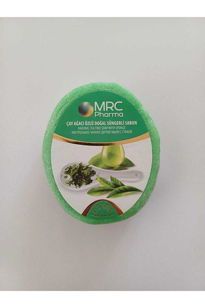 MRC Pharma Natural Sponge Soap with Tea Tree Extract