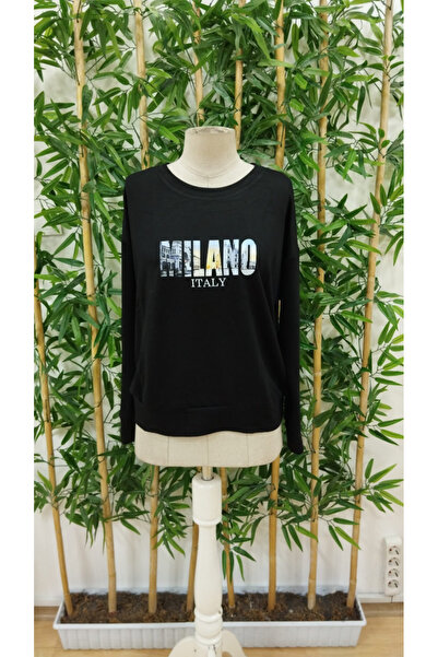 JANES Жіноча блуза з довгими рукавами, велосипедним коміром та візерунком, з ...