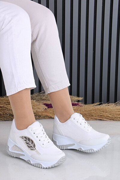 sefayol Dámská sportovní obuv Fortune White Matte Leather