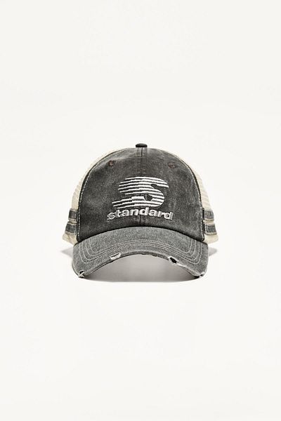 Bershka Ripped trucker cap