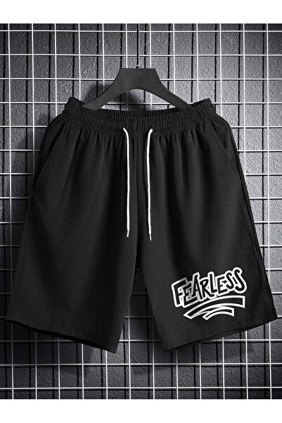 De Carte Unisex Fearless Printed Regular Fit Εποχιακό Σορτς Βερμούδα