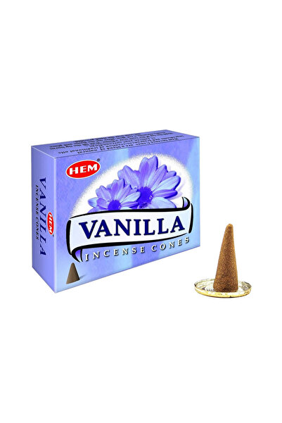 Hem Vanilya Konik Tütsü 10 Adet