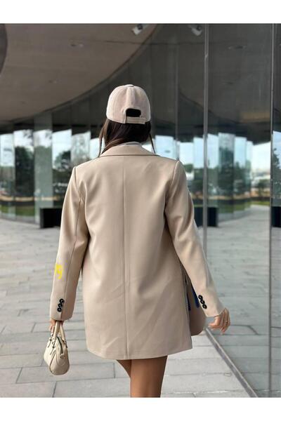 LOKADI Γυναικείο μπουφάν Oversize με στάμπα